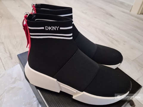 Кроссовки носки DKNY, 9us, 39 рус