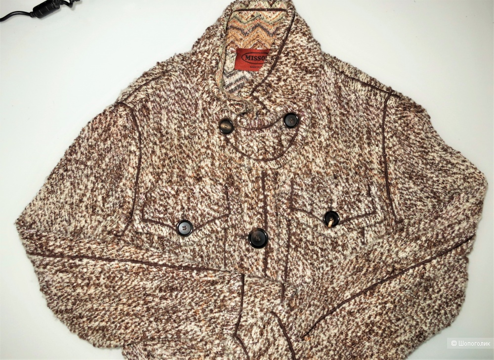 Missoni, пальто -кардиган, размер 44