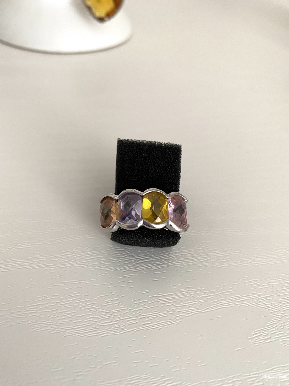 Чокер-ожерелье Love + кольцо размер 16,5-17,пробники Gucci