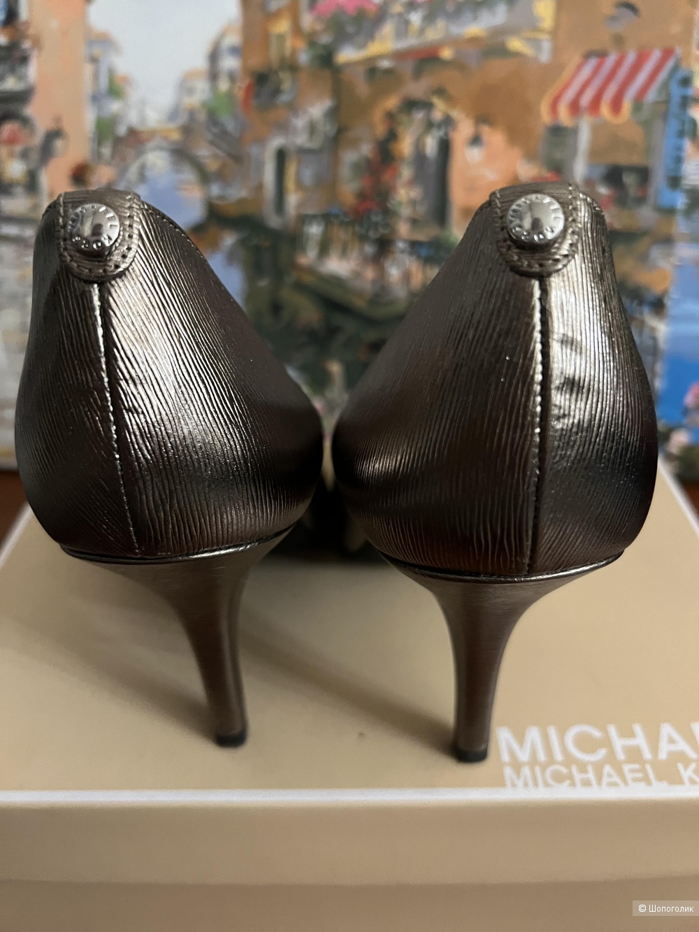 Золотые туфли Michael kors, US 10