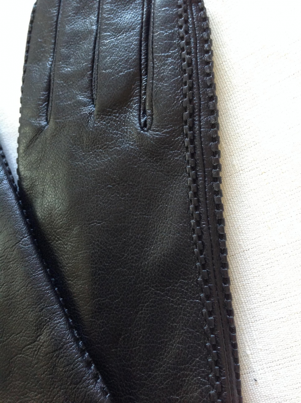 Кожаные перчатки, no name, размер M