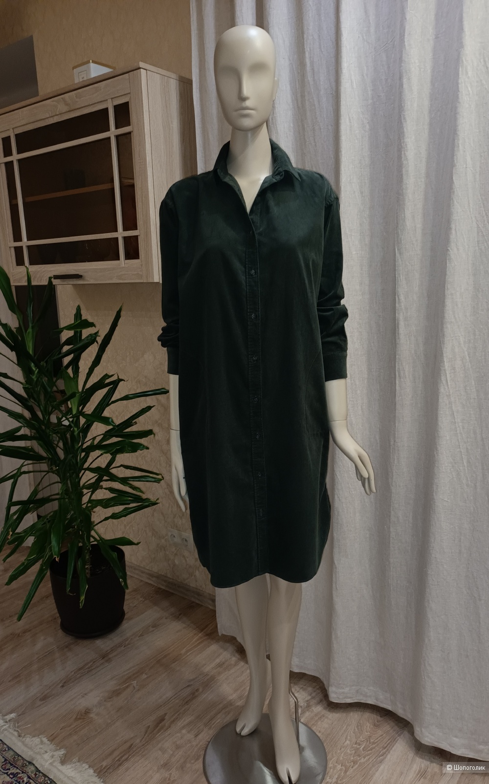 Платье-рубашка Uniqlo/M