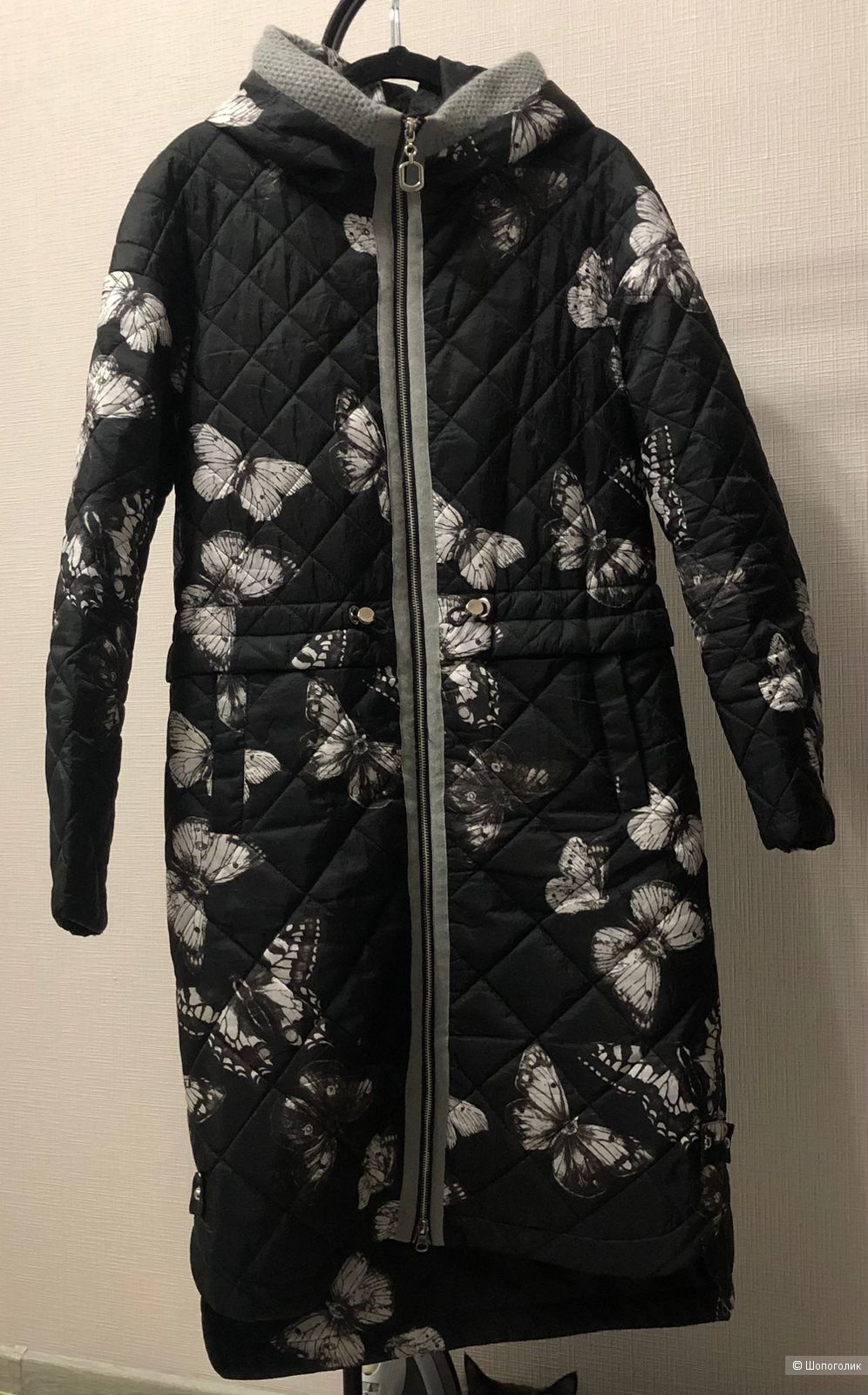 Пальто стеганное/куртка Vo.Tarun, размер 46-48