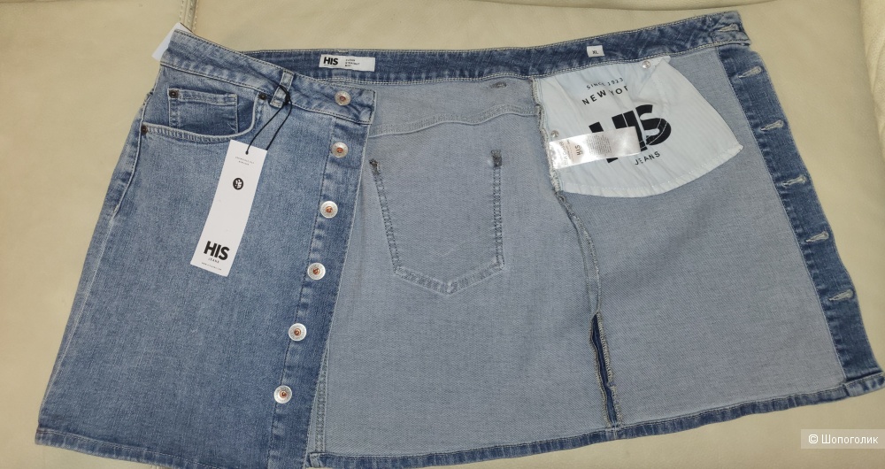 Юбка джинсовая HIS jeans, L--XL