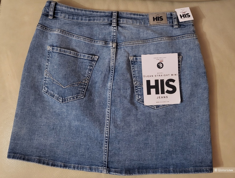 Юбка джинсовая HIS jeans, L--XL