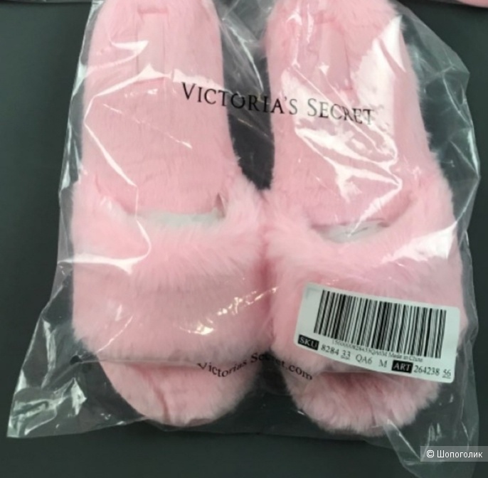 Тапочки Victoria's Secret pink,  37/38