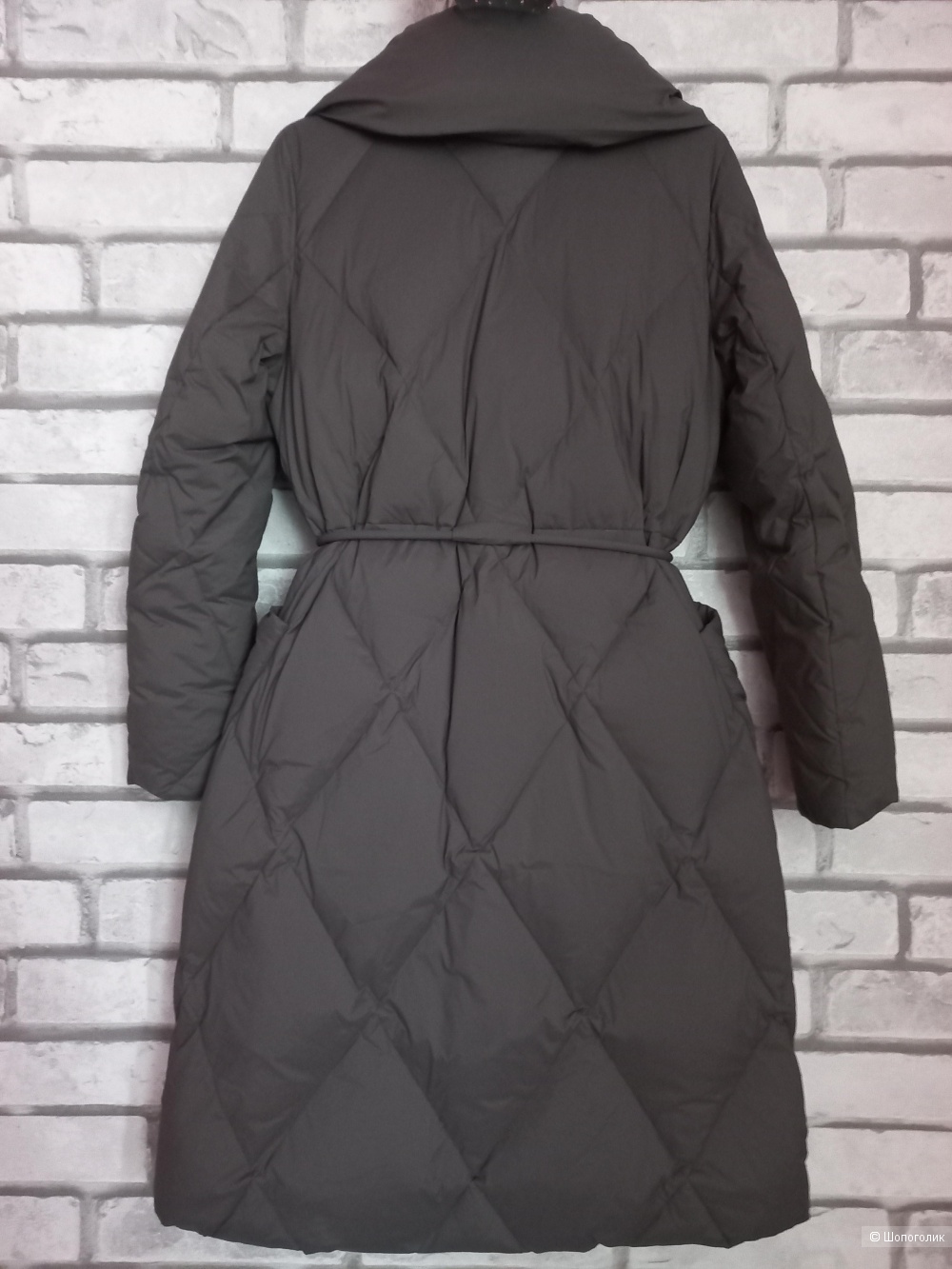 Пуховое пальто Снежная Королева, размер 44