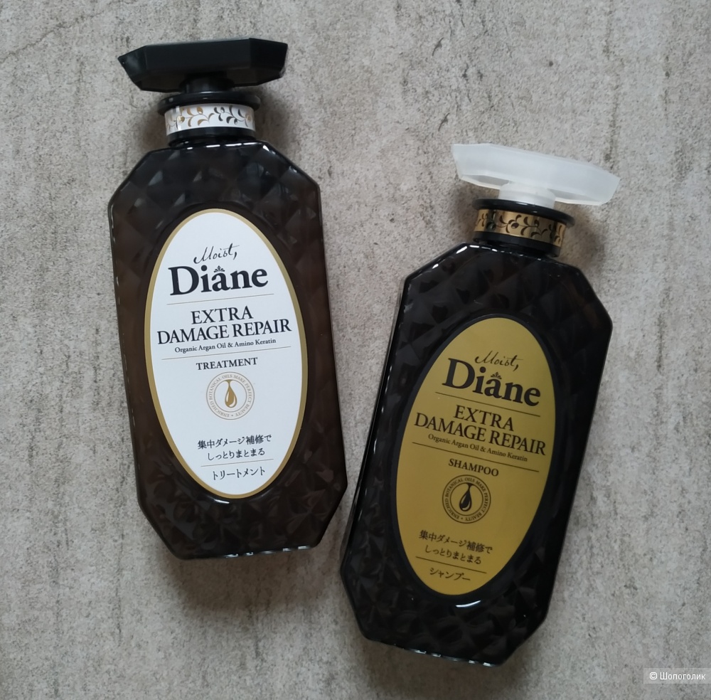 Набор для волос Diane Perfect Beauty, восстановление, 2*450 мл