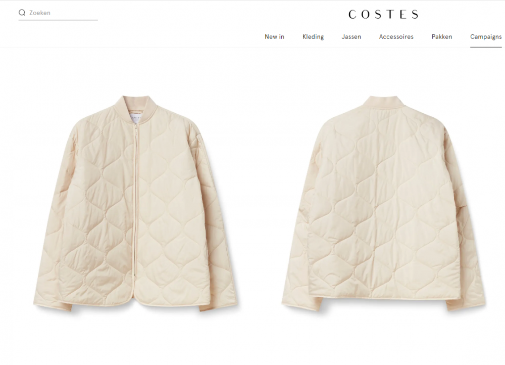 Стеганое пальто Costes размер 46-50