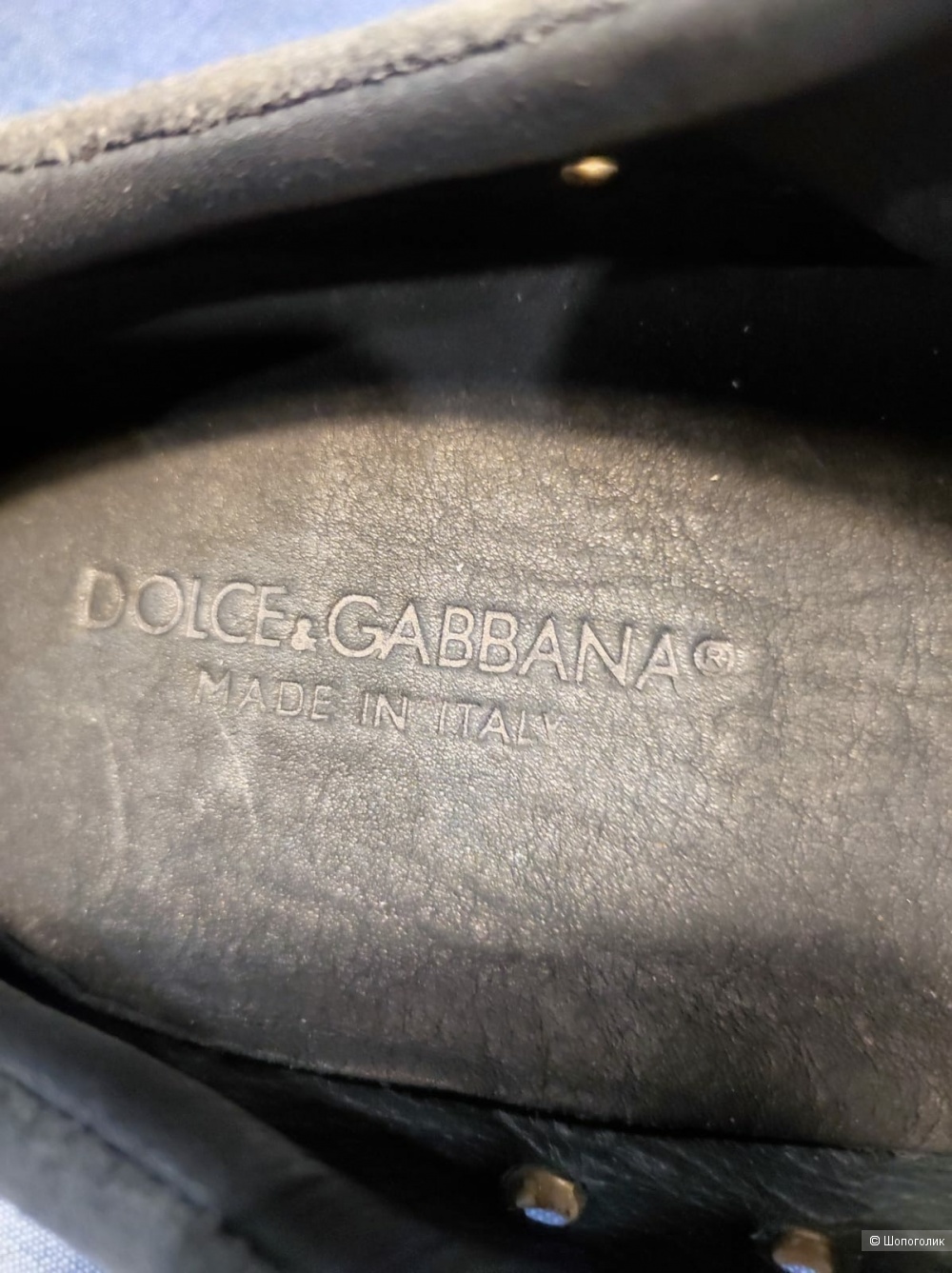 Мокасины мужские Dolce & Gabbana 41,5-42 размер