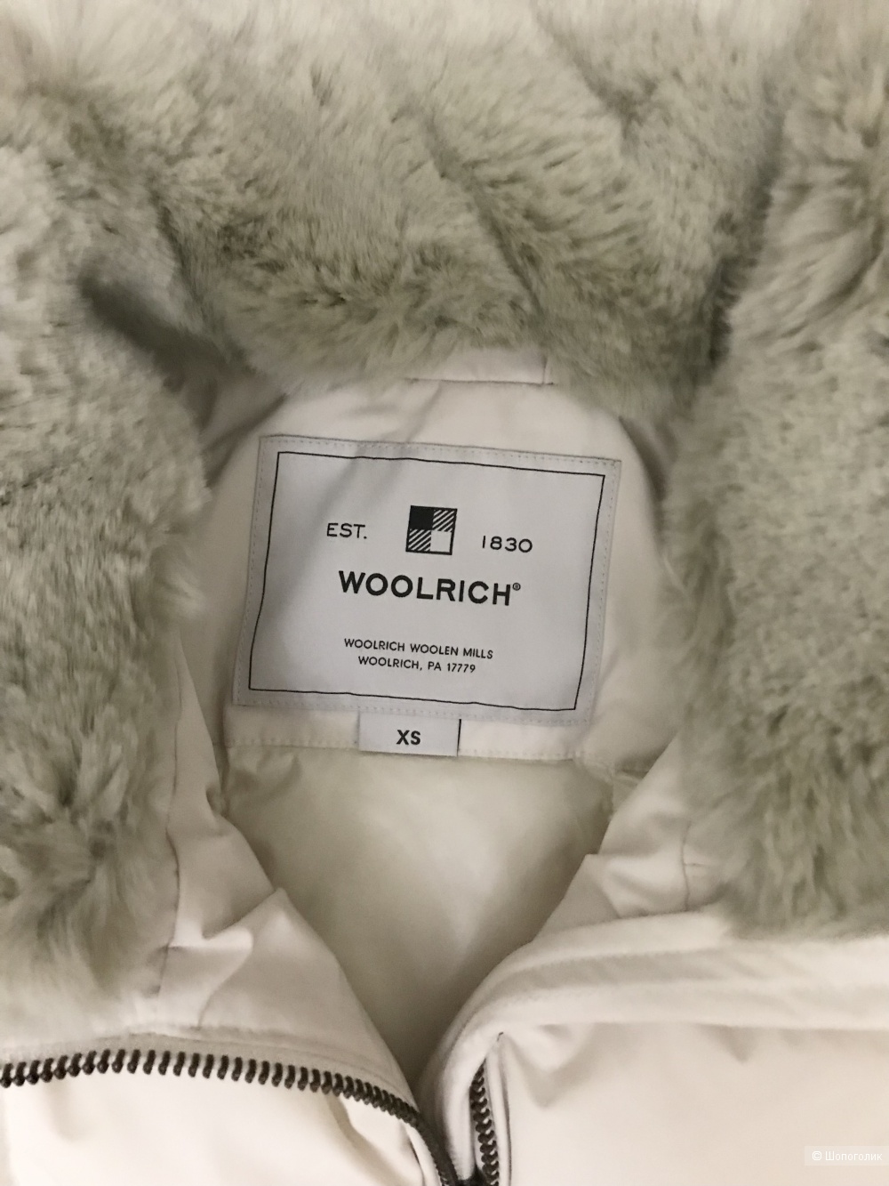 Woolrich пуховик xs