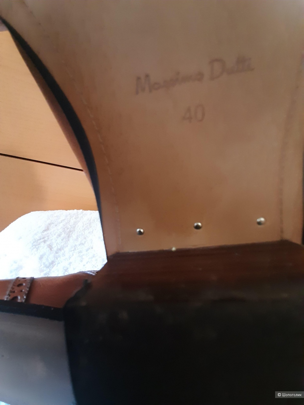 Кожаные ботильоны Massimo Duti 39 разм