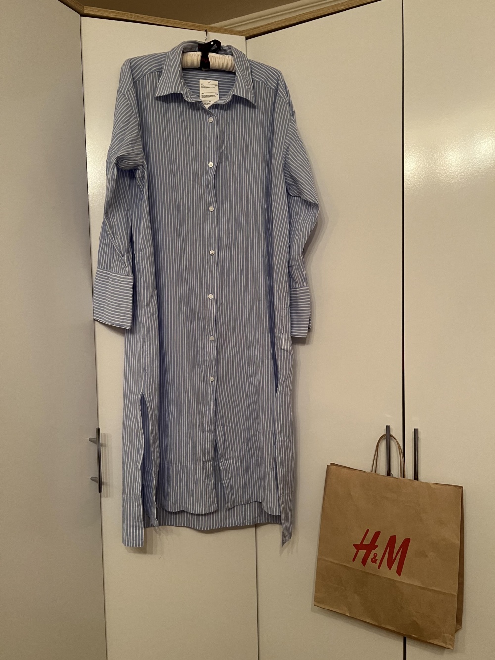 Платье рубашка H&M, размер s