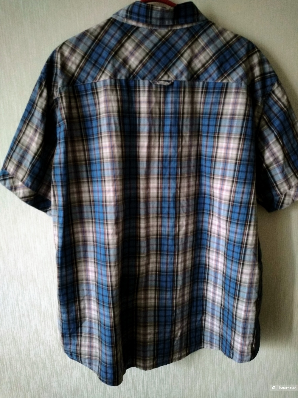 Рубашка Quechua, размер XXXL (XXL) 56, plus size