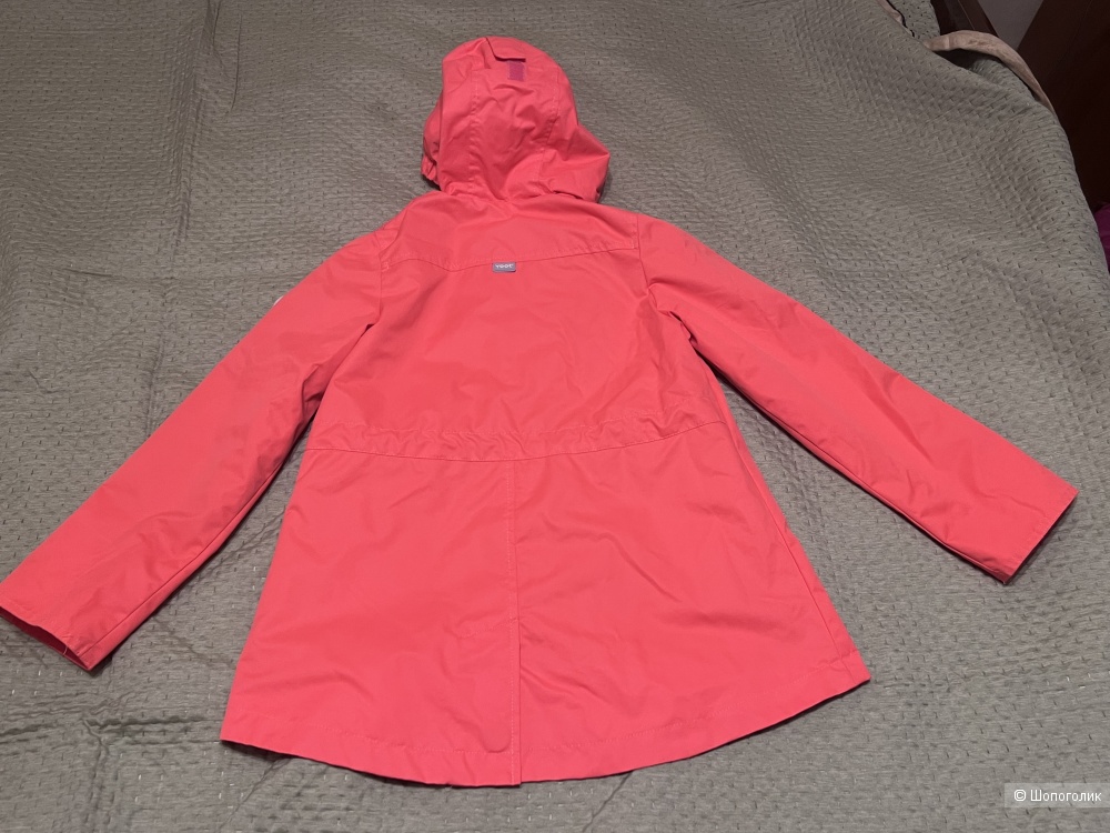 Куртка/плащ yoot, размер 134, цвет коралловый