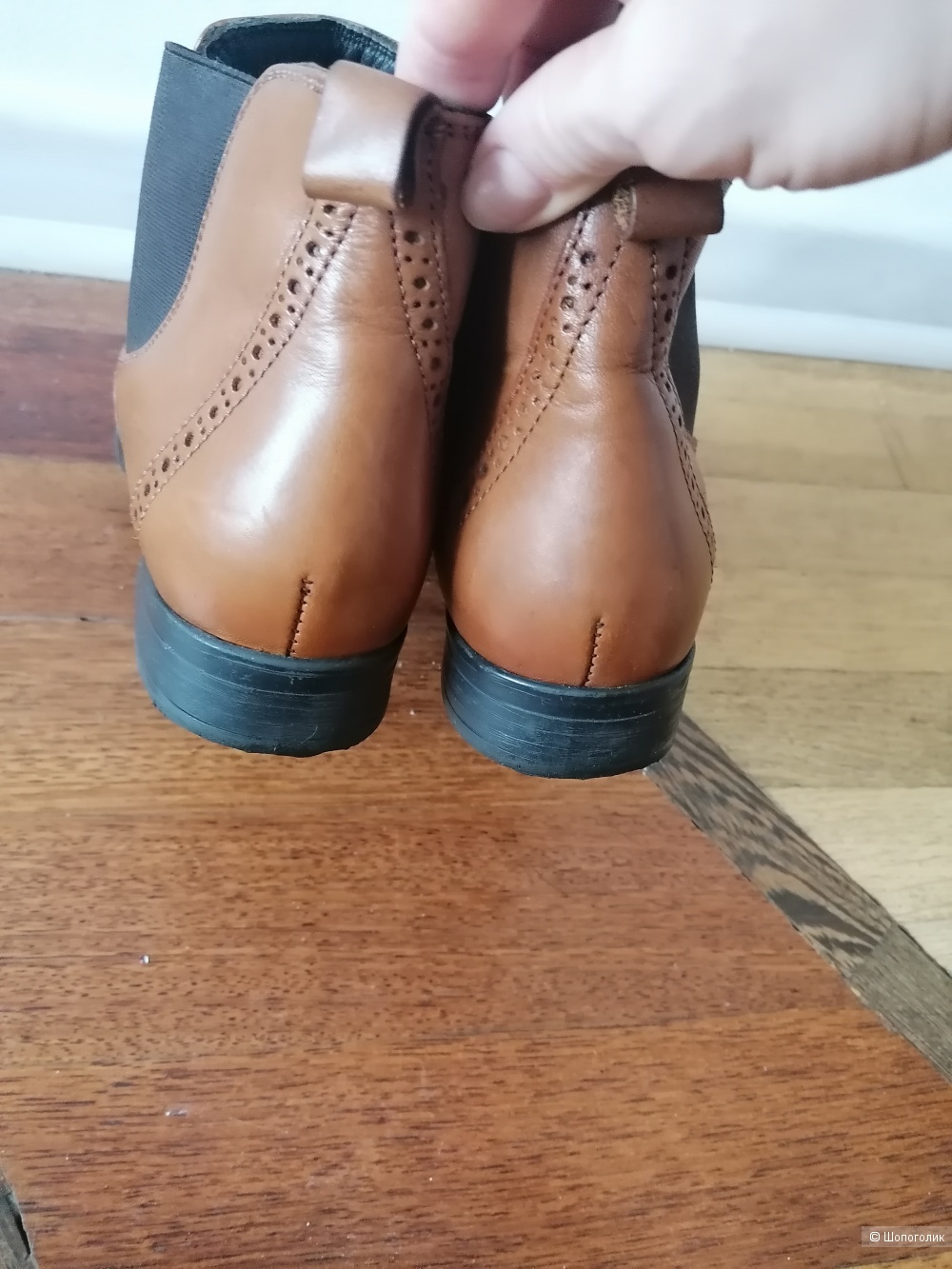 Кожаные ботинки Leone размер 41(40)