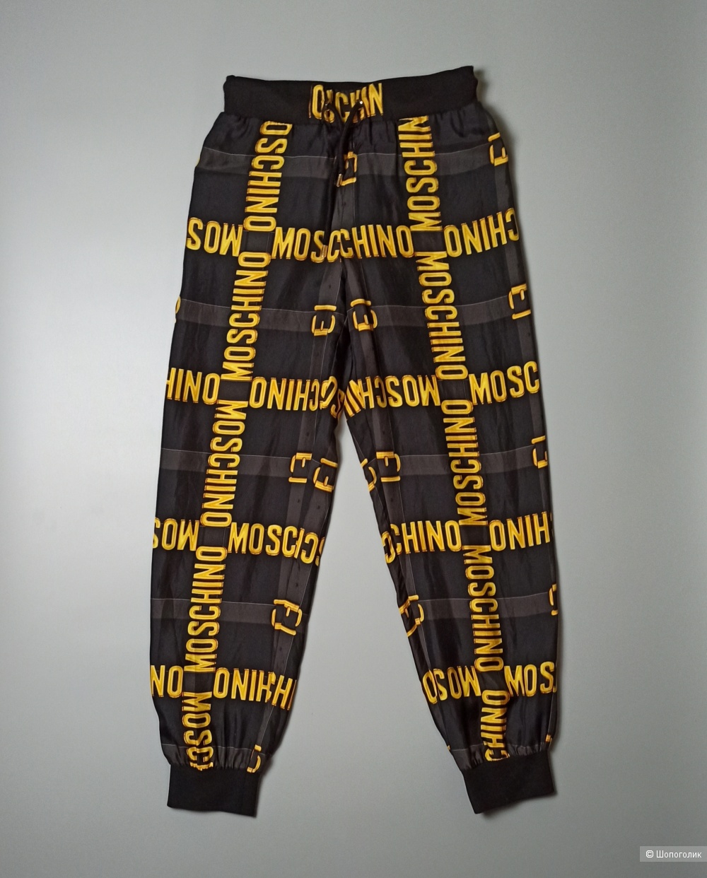 Шёлковые брюки Moschino S