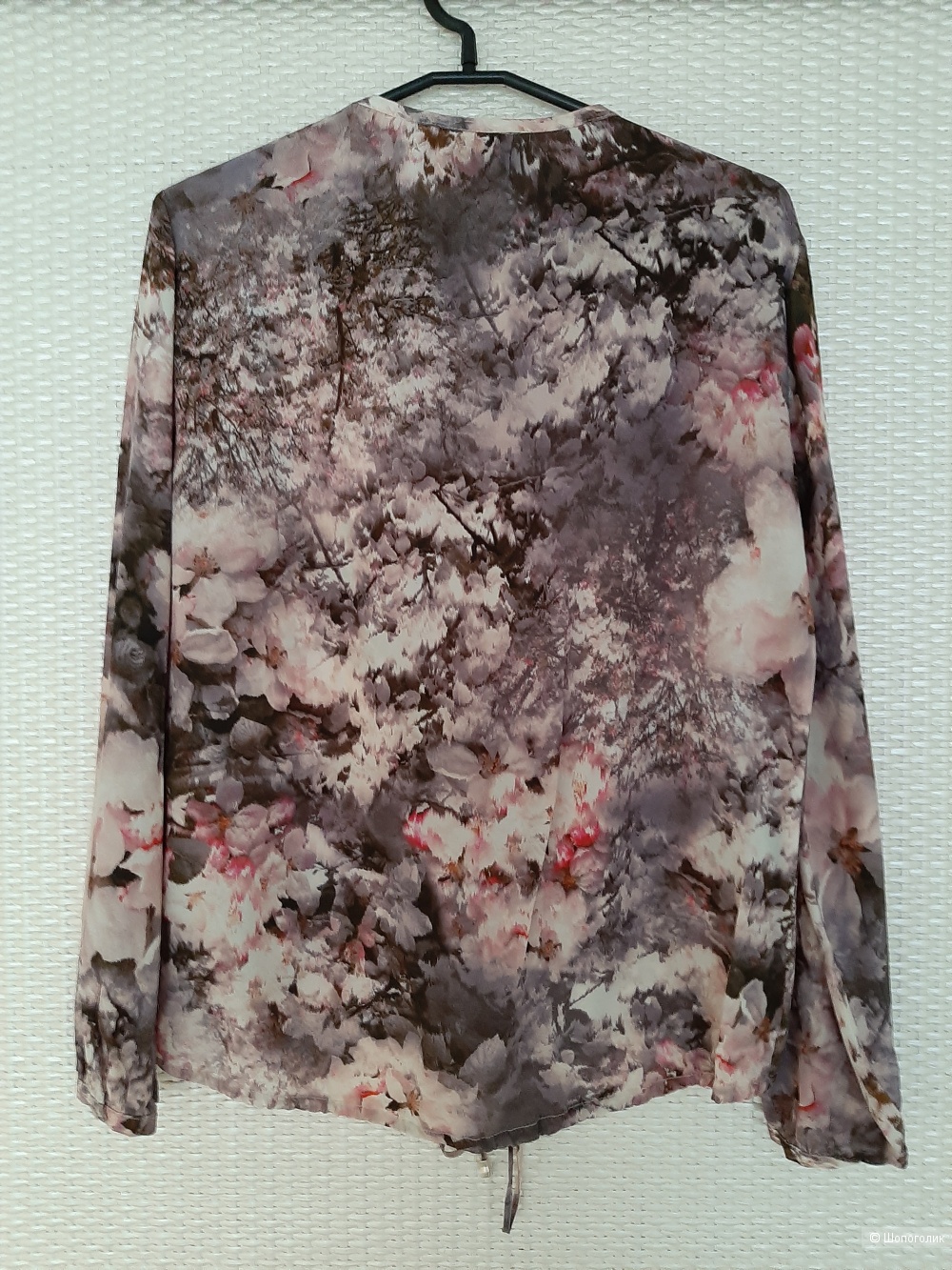 Шелковая блузка NUVOLA, размер 44 рос