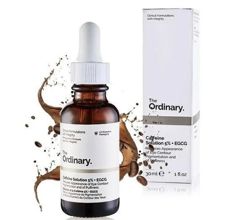 The Ordinary - Caffeine Solution 5% + EGCG - Сыворотка под глаза с кофеином и зеленым чаем 30мл