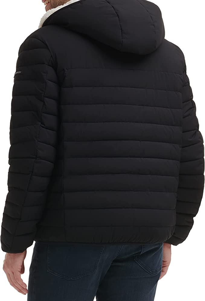 Calvin Klein Men's Hooded Down Jacket