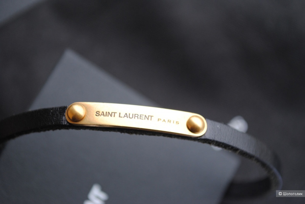 Браслет кожаный Saint Laurent