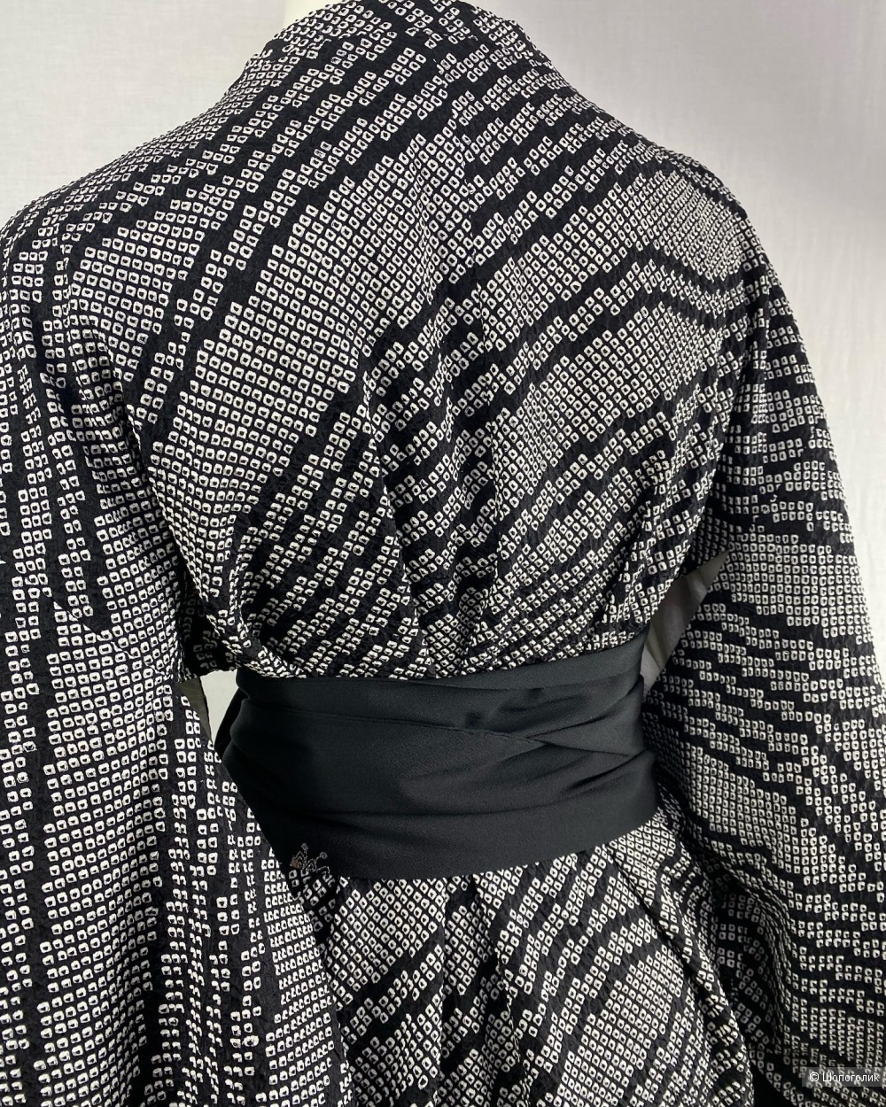 Шелковое кимоно Япония one size