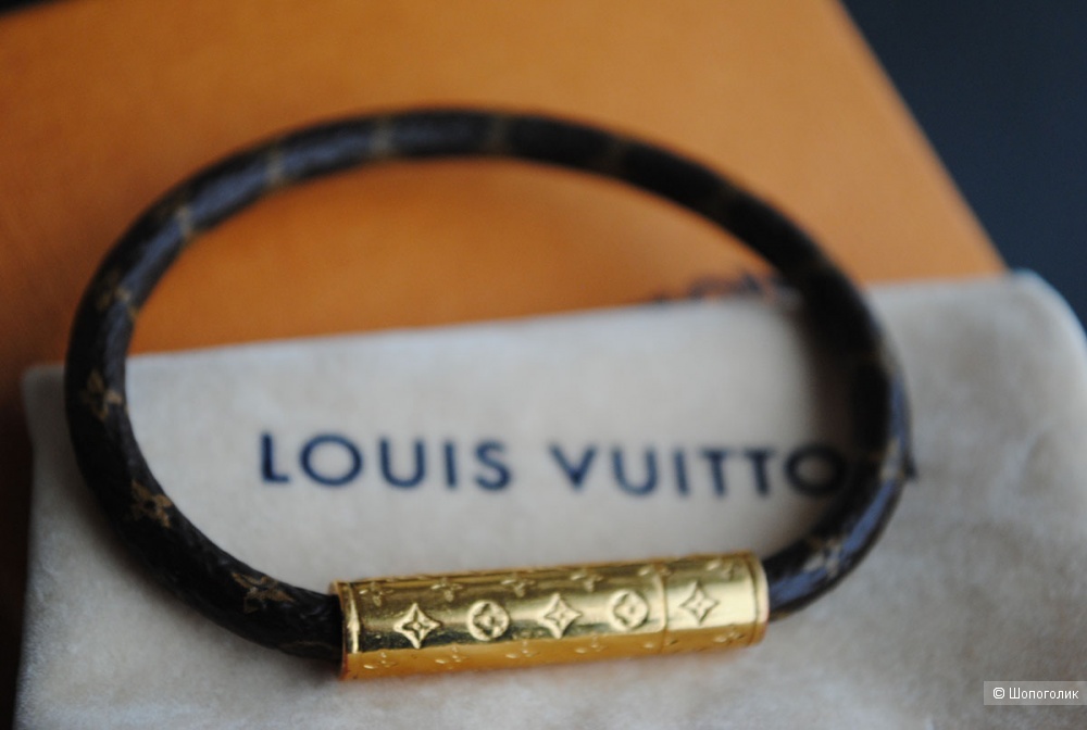 Браслет кожаный Louis Vuitton