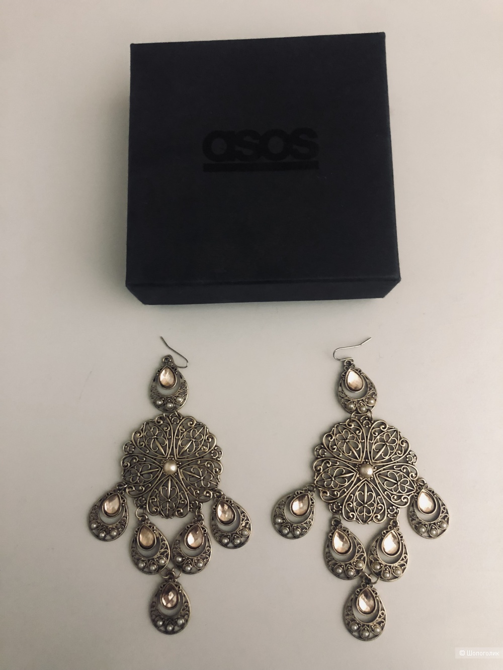 Серьги-шандельеры ASOS