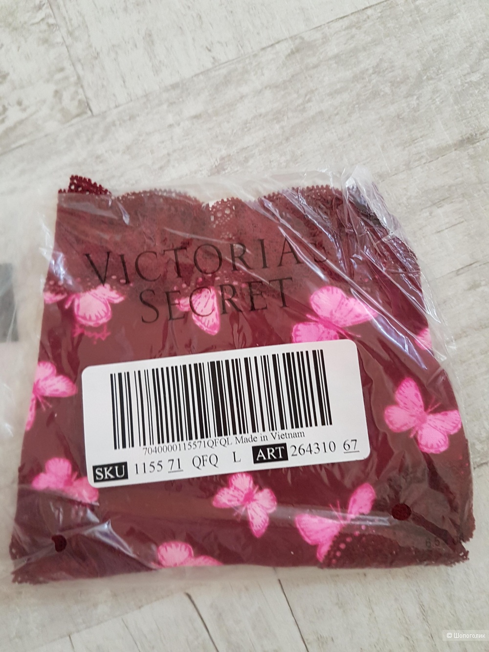 Трусики Victoria Secret pink,  размер L