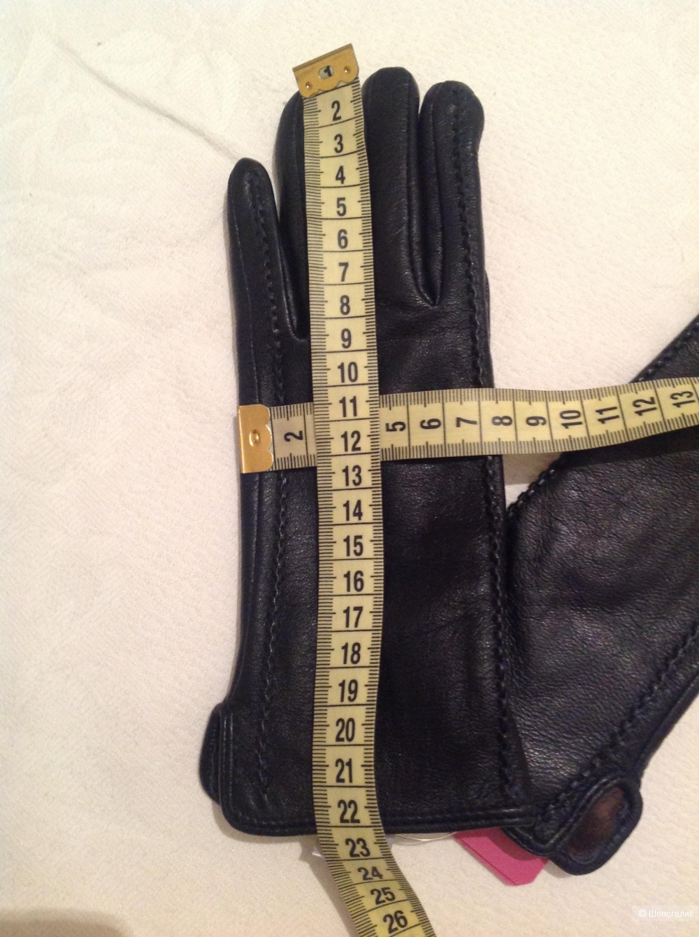Перчатки кожаные Munasha,  размер 6-6,5