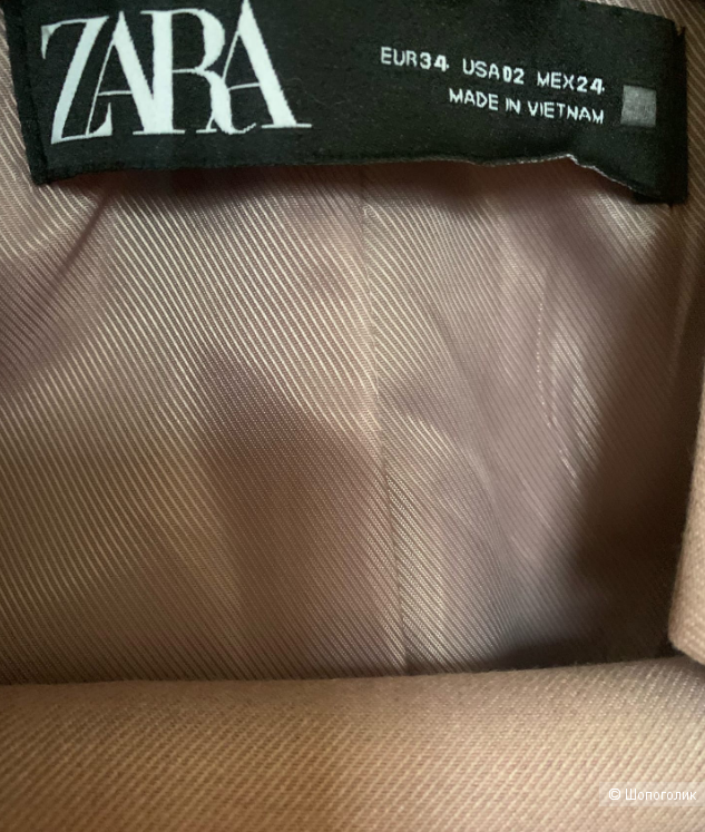Костюм (блейзер+брюки) Zara размер XS