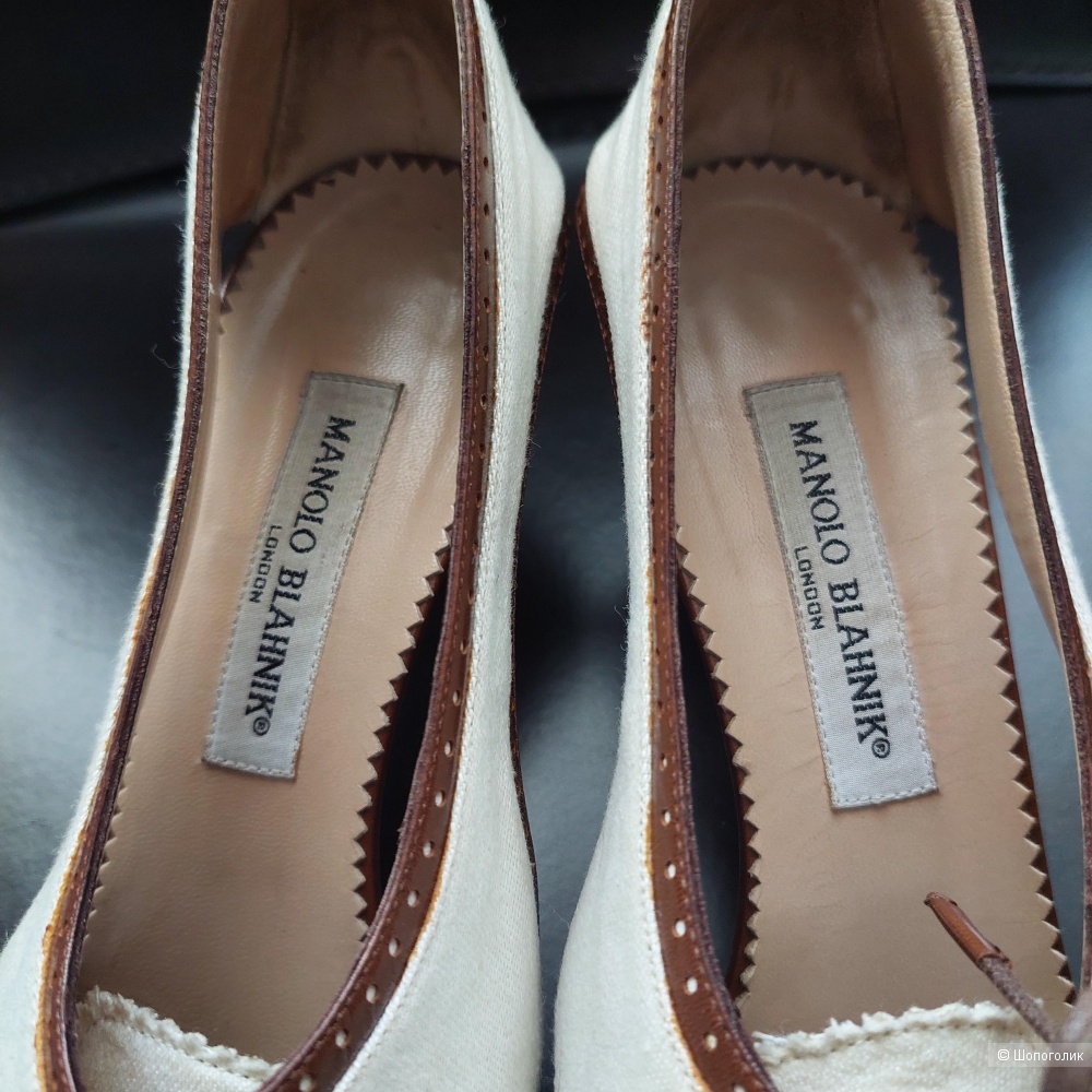 Туфли MANOLO BLAHNIK 39,5-40 размер б/у