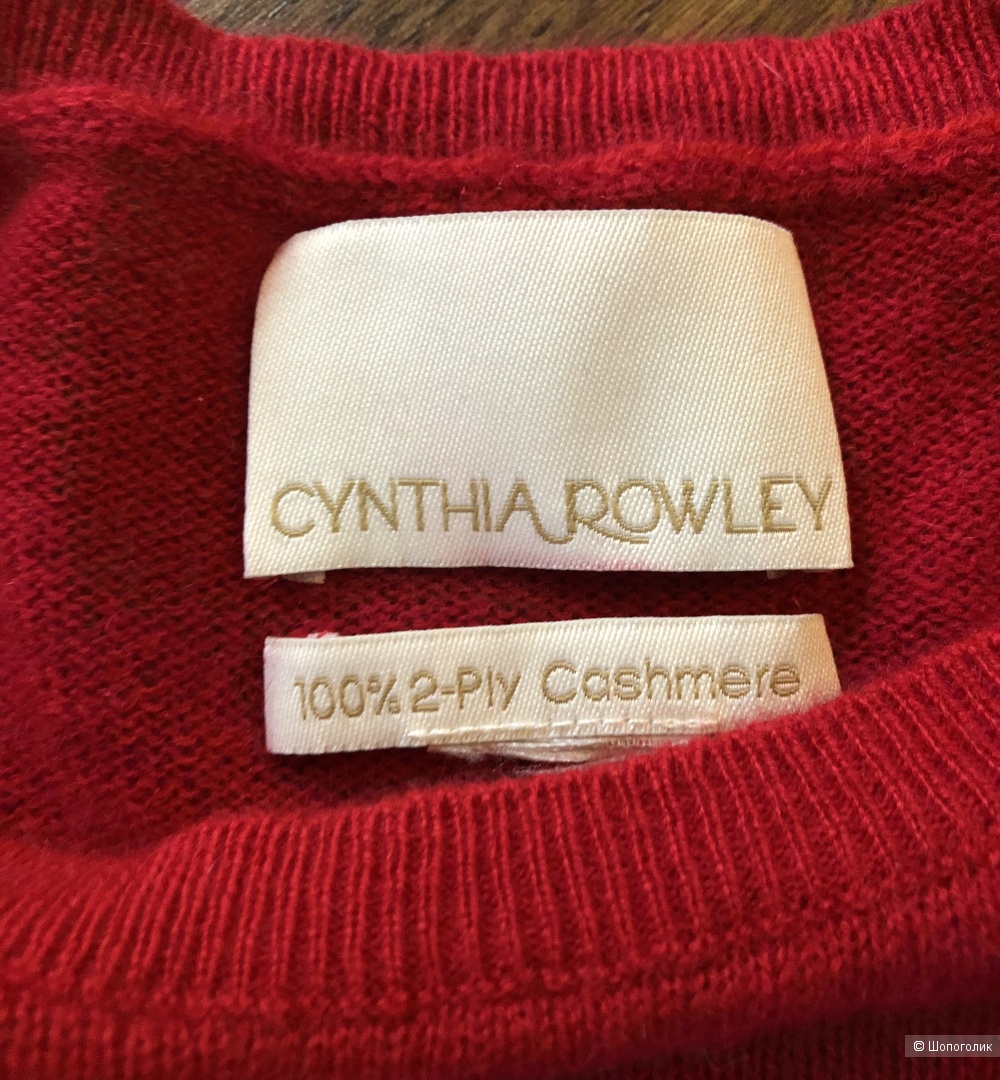 Кашемировый  джемпер  Cynthia Rowley размер S-M