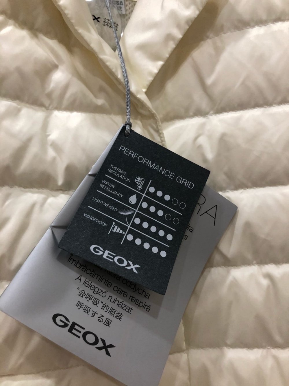 Пуховая куртка Geox Respira. Размер IT 48.