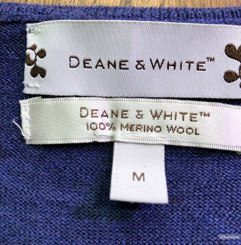 Кардиган из шерсти мериноса Deane & White размер M