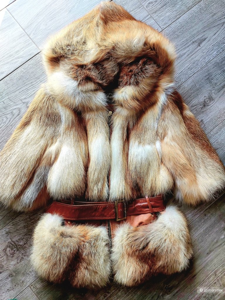 Шуба из лисы,  Fur Natural, 42.