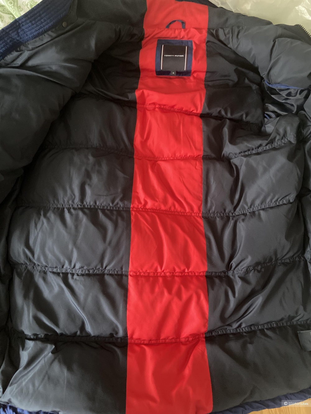 Мужской пуховик Tommy Hilfiger XL