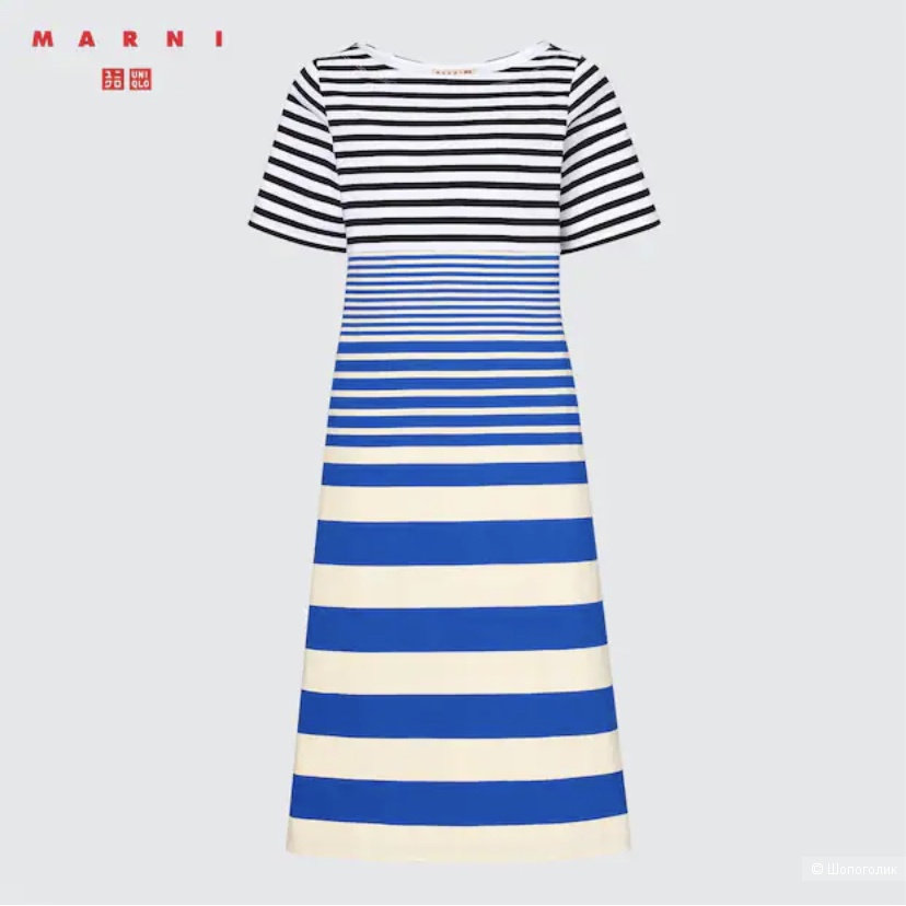Платье Marni & Uniqlo размер М
