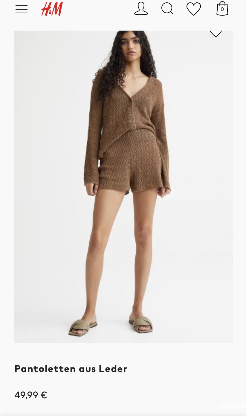 Мюли H&M 38 размер