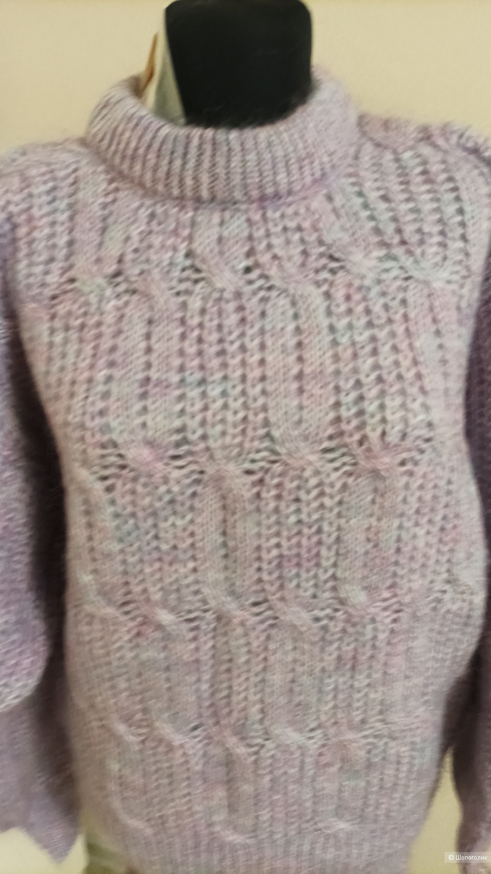 Винтажный свитер из мохера, 50