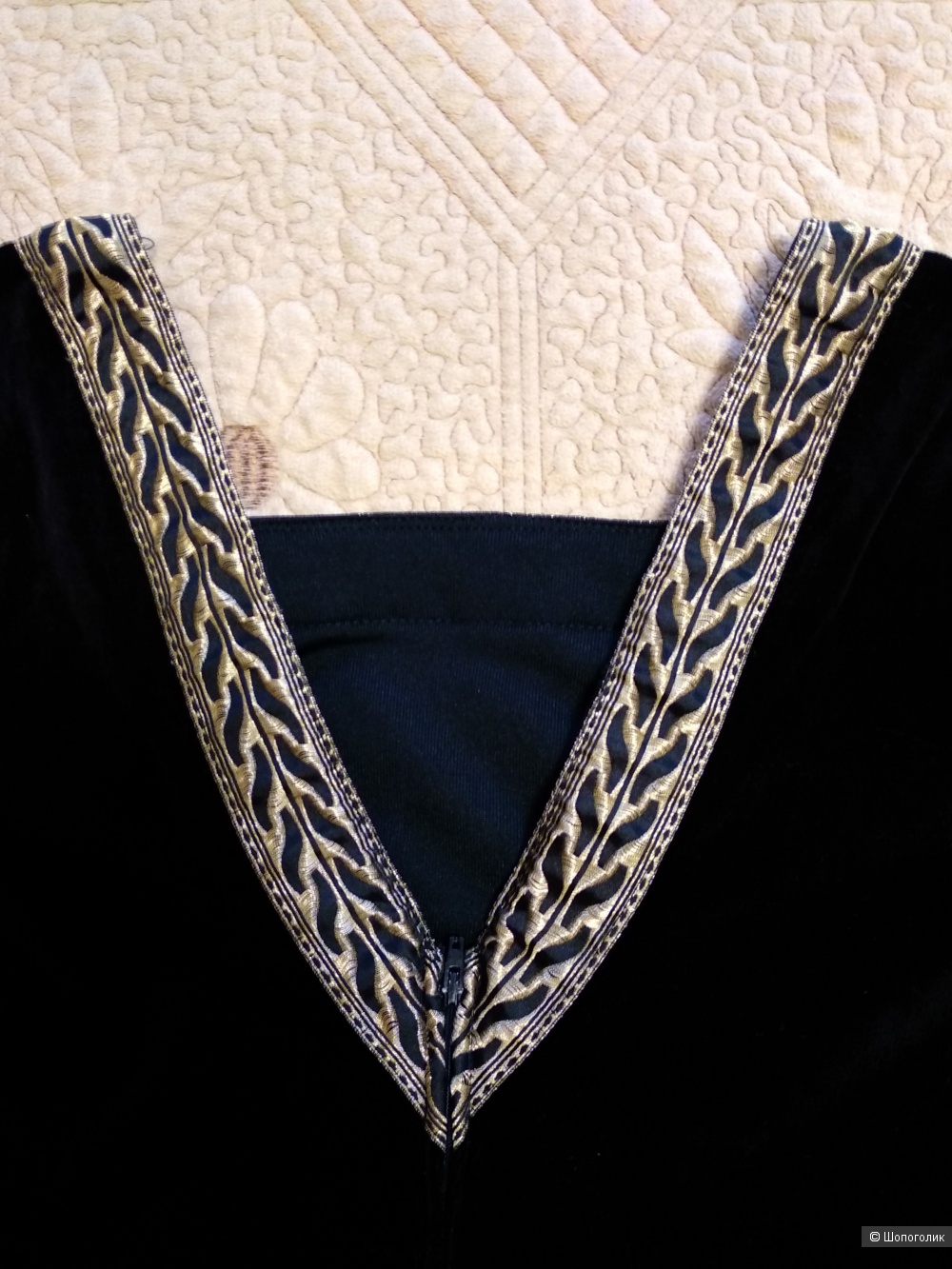 Платье бархатное, bhs (Британский дом), размер 14 (46-48)