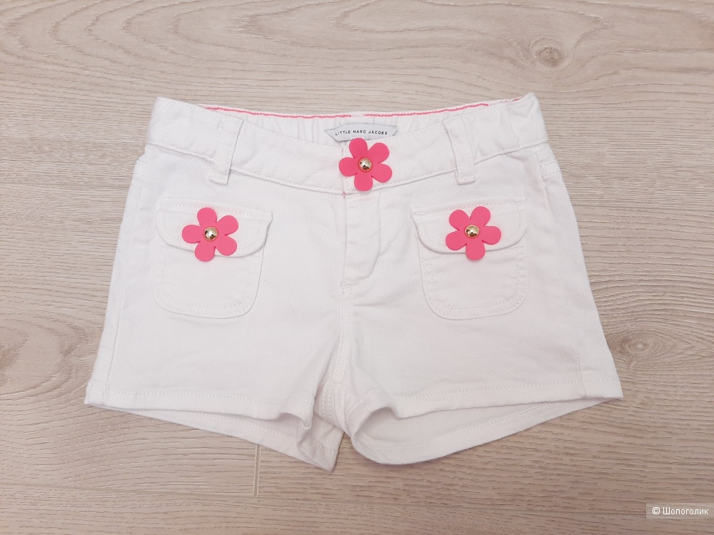 Джинсовые шорты Little Marc Jacobs на девочку 4 года, 104 см