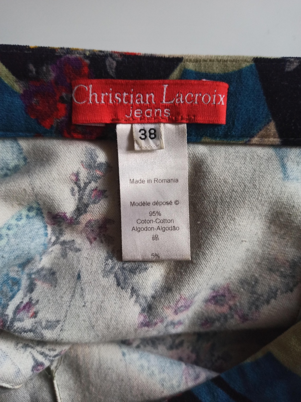Юбка Christian Lacroix jeans, размер 44-46