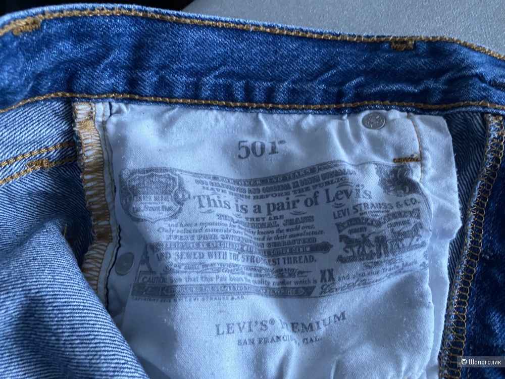 Джинсы Levi's® 501,размер 29/26