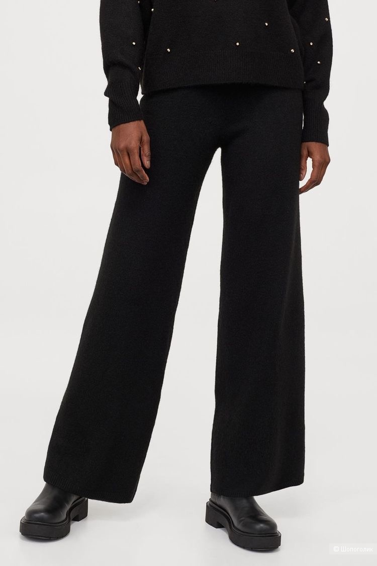 Брюки кашемировые палаццо Black Cashmere, 42-50
