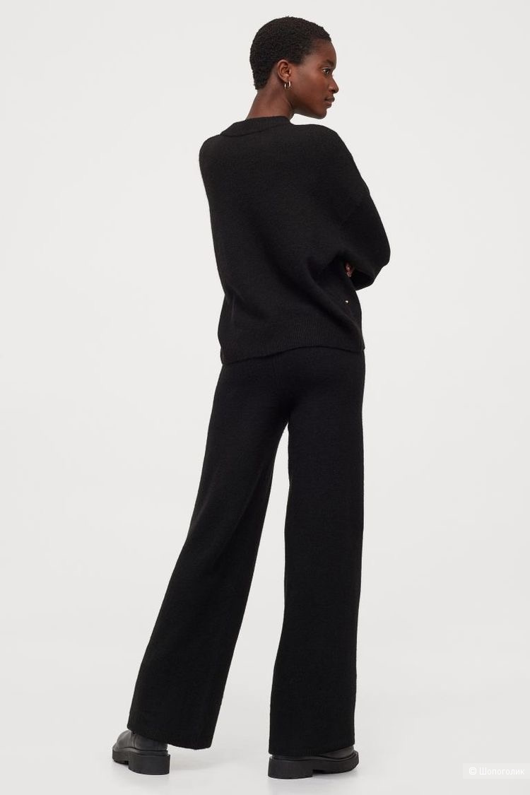 Брюки кашемировые палаццо Black Cashmere, 42-50
