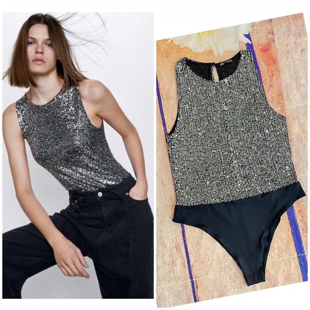 Топ боди от Zara М/L