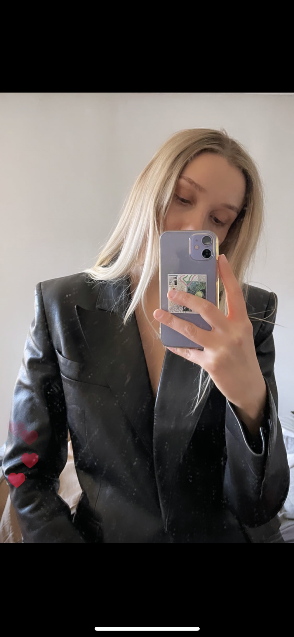 Пиджак YSL yve saint laurent кожа, размер не указан, где-то 38-40