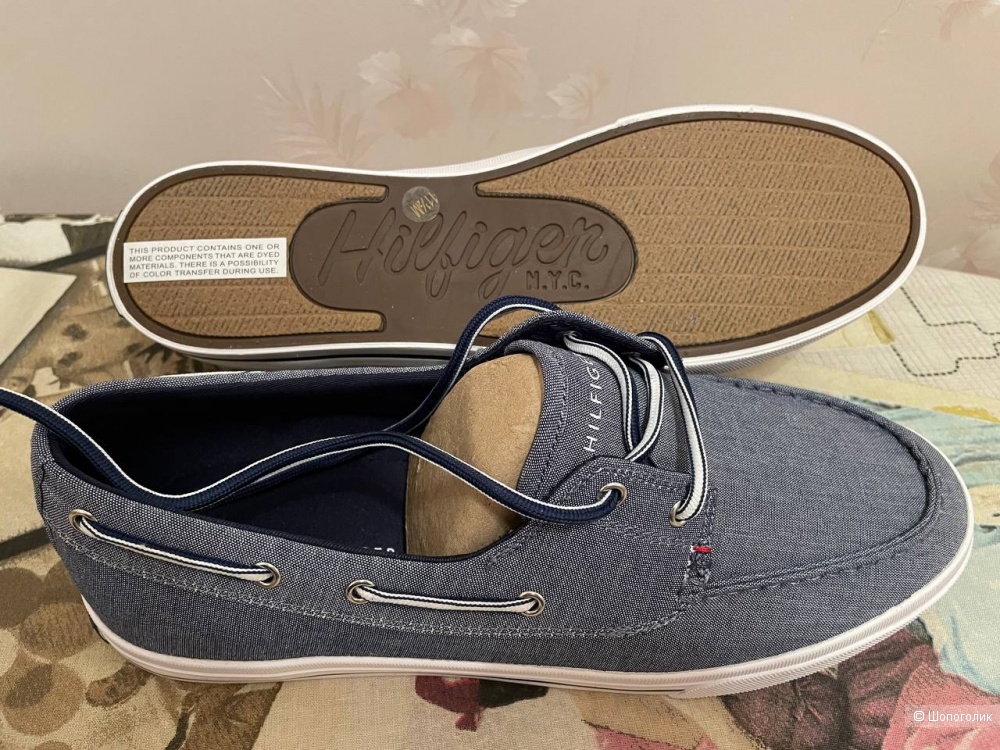 Кеды-топсайдеры Tommy Hilfiger р. 45