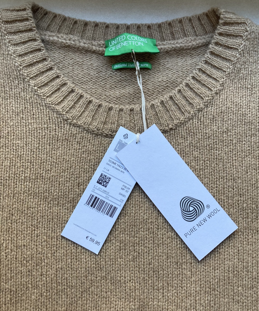 Джемпер “ Benetton ”, L размер